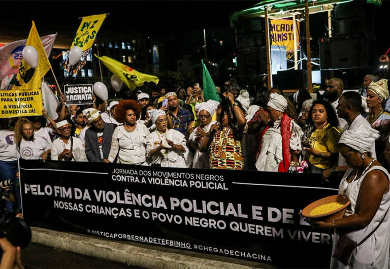 Movimento Negro Homenageia M E Bernadete E Exige Fim Da Viol Ncia