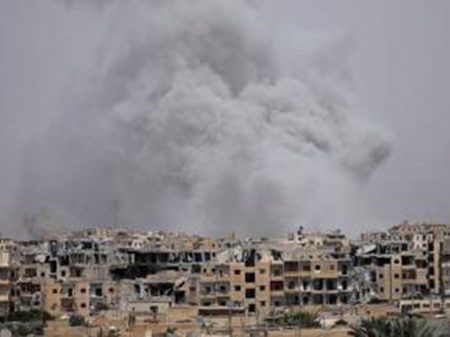 Síria: Raqqa é reduzida a ruínas após 10  meses de bombardeio norte-americano
