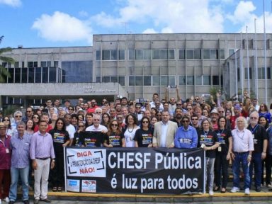 Chesf: Frente entra na PGR contra privatização