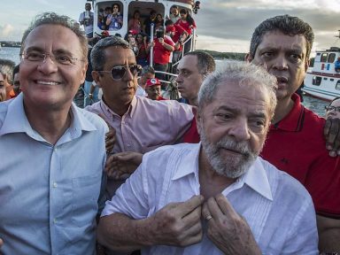 Por dupla Lula/Renan, PT apoia PMDB em Alagoas