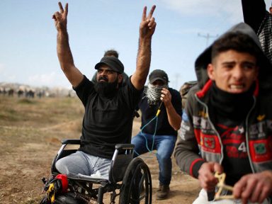 Israel mata com tiro na cabeça conhecido cadeirante palestino