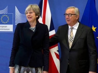 May e Juncker avançam mas acordo sobre Brexit não fecha