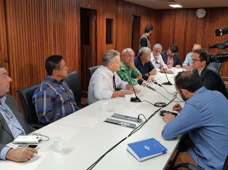João Vicente Goulart, pré-candidato a presidente, defende legado do pai em BH