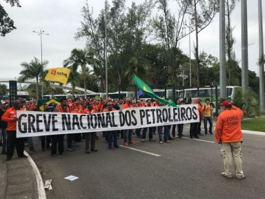 Petroleiros denunciam privatização e política de preços de Parente