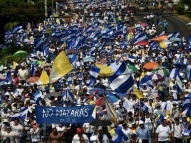 Nicarágua: marcha pela “Paz e Justiça” exige mudanças e fim da repressão a manifestações