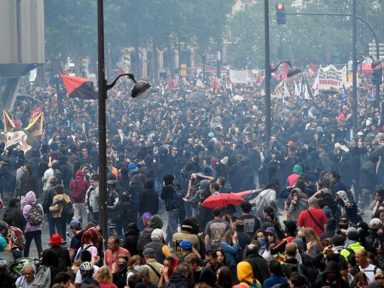 Manifestações de servidores na França repudiam arrocho e cortes