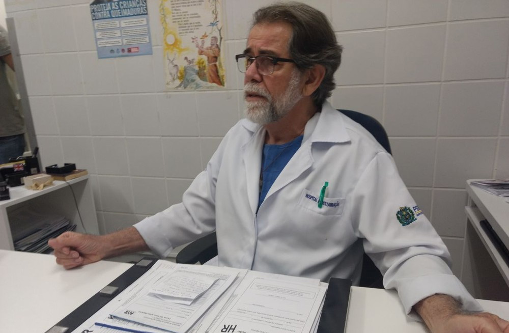 Preço extorsivo do gás provocou surto de queimados, alerta médico do HR