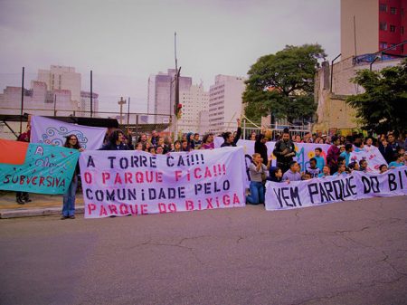 Manifestação pelo Parque do Bixiga leva população à Câmara de São Paulo