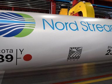 Pressões de Washington não param gasoduto  Nord Stream-2