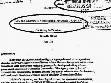 CIA produziu guia do ‘assassinato terrorista’