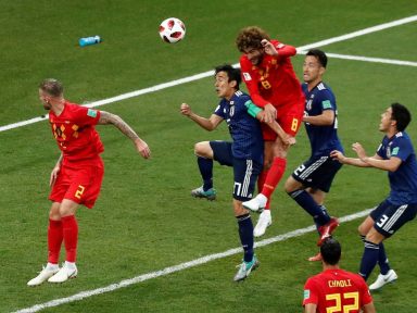 Bélgica desclassifica o Japão de virada aos 48’ do segundo tempo