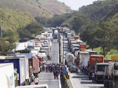 Governo veta anistia às multas da greve dos caminhoneiros