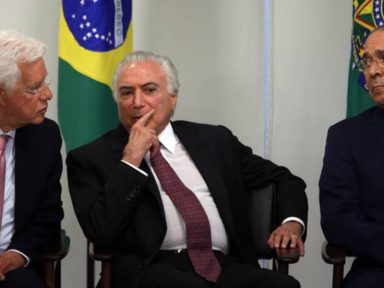 Juiz quer ouvir Temer, Padilha e Moreira sobre o “Quadrilhão do MDB”