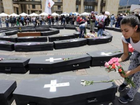 ONU denuncia morticínio de líderes populares na Colômbia