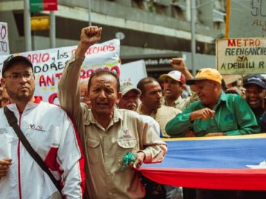 Maduro fala em “defender o país” enquanto põe na cadeia sindicalistas