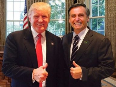 Problema de Bolsonaro com a Venezuela é bajular Trump