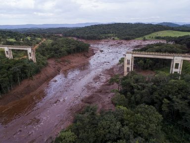 BH: abastecimento de água fica em risco após crime da Vale em Brumadinho