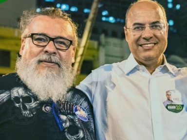 Assessor de Witzel preso recebeu homenagem de Flávio Bolsonaro