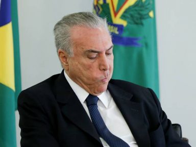 Temer torna-se réu no caso da mala de propina de R$ 500 mil da JBS