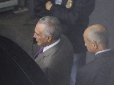 Preso, Michel Temer não quis prestar depoimento ao MPF