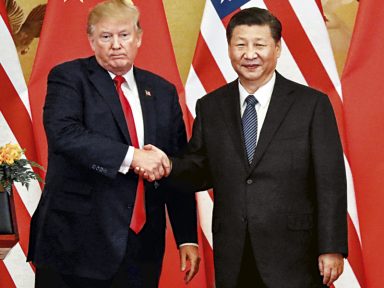 O diálogo Jinping-Trump e o acordo Japão-EUA sob Reagan