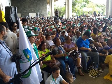 Milhares de trabalhadores rurais ocupam Assembleia e ruas de BH em defesa da aposentadoria