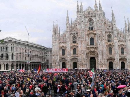 Italianos comemoram os 74 anos da vitória da Resistência sobre o nazifascismo