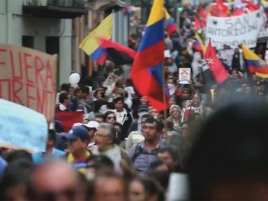 Equatorianos nas ruas pela liberdade de Assange: “fora, Moreno”