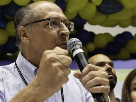Alckmin critica o governo de Bolsonaro em convenção do PSDB