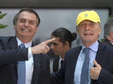 Bolsonaro cancloma (ou será conclomo?) o povo argentino