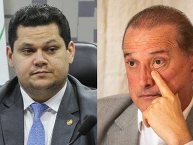 Senador Davi Alcolumbre aconselha Onyx a deixar o governo