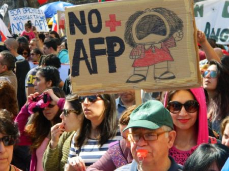 Capitalização no Chile: Fundos privados assaltam R$ 1 bilhão de aposentados mortos