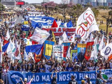 Estudantes na Carta de Brasília: “Balbúrdia é o governo Bolsonaro”