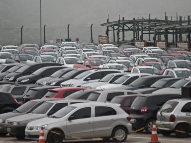 Vendas de veículos caem 9% em junho
