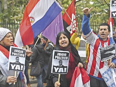 Escândalo faz Paraguai anular acordo de Itaipu com Bolsonaro