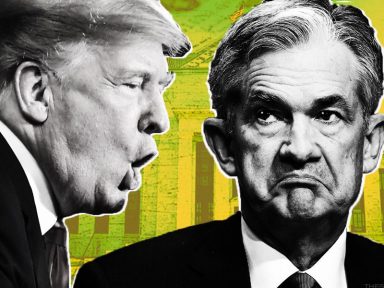 Trump xinga presidente do Fed por queda da Bolsa e recessão à vista
