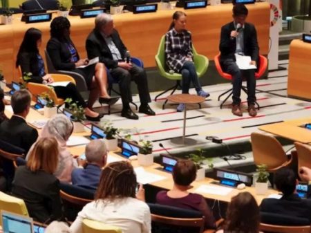 Jovens de 140 países debatem na ONU sobre a defesa do clima