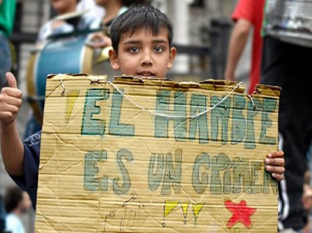 Central de Trabalhadores da Argentina denuncia “fome no inferno macrista”