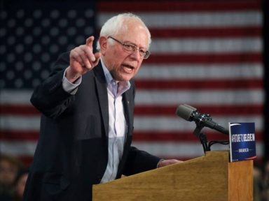 Sanders conclama  Congresso a barrar “guerra por petróleo” contra o Irã