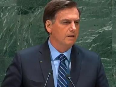 Bolsonaro diz na ONU que queimadas e desmatamento são “mentiras da mídia”