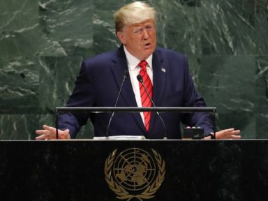 Discurso na ONU: para Trump, “soberania” é submeter as nações aos EUA