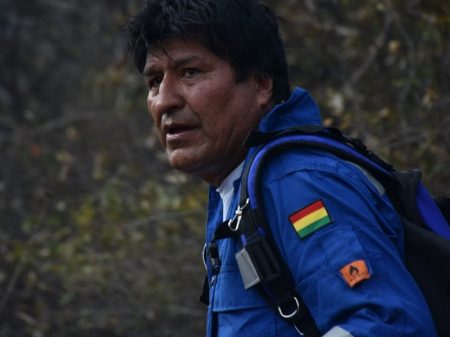 Evo proíbe a venda de terras atingidas por incêndios na Amazônia boliviana