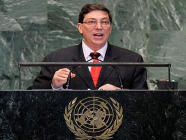 Cuba denuncia Trump na ONU por agravar o “criminoso bloqueio”