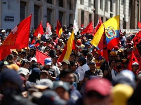 Greve geral e manifestações tomam conta do Equador contra pacotaço do FMI