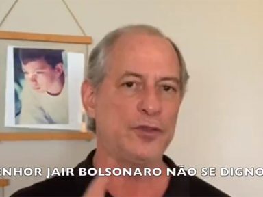 Ciro condena criminosa omissão de Bolsonaro sobre óleo no Nordeste