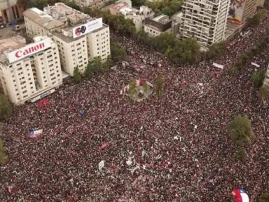 Levante popular derruba gabinete ministerial chileno