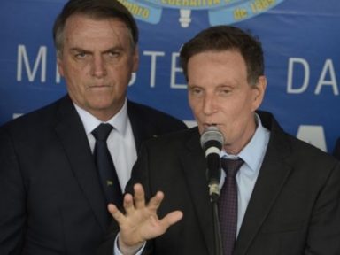 No Rio a rejeição a Crivella vai a 72% e 41% acham Bolsonaro ruim ou péssimo