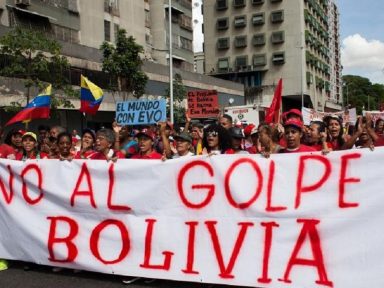 Golpistas criam 68 mil contas falsas dizendo “não há golpe na Bolívia”