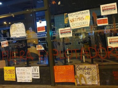 Peru: McDonald’s fecha por dois dias sob protestos por morte de trabalhadores