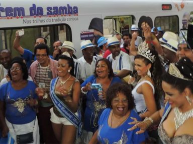 Sem apoio da Prefeitura, Trem do Samba não circula no Rio de Janeiro